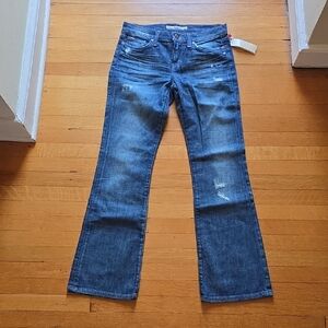 NWT, Joe's Jeans, Provocateur, Bootcut, Distressed, Medium Wash, Women's 25